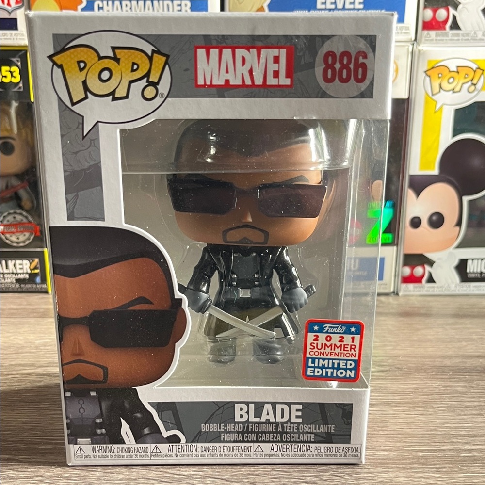Funko Pop Marvel Blade with Swords